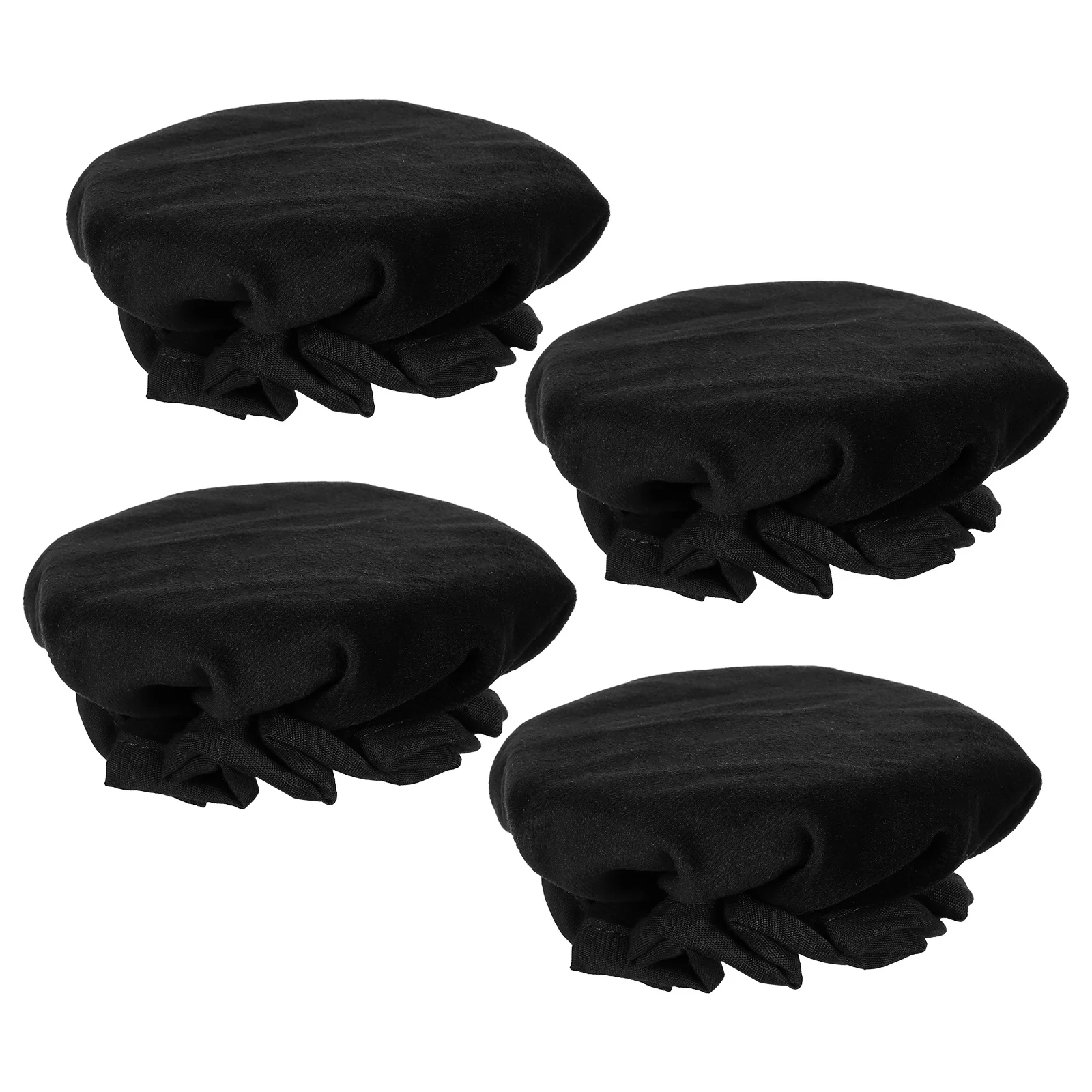 

4Pcs Door Handle Protective Cover Anti Static Round Knob Protector 3.26x3.26'' Soft Touch Grip Sleeve for Household Bathroom