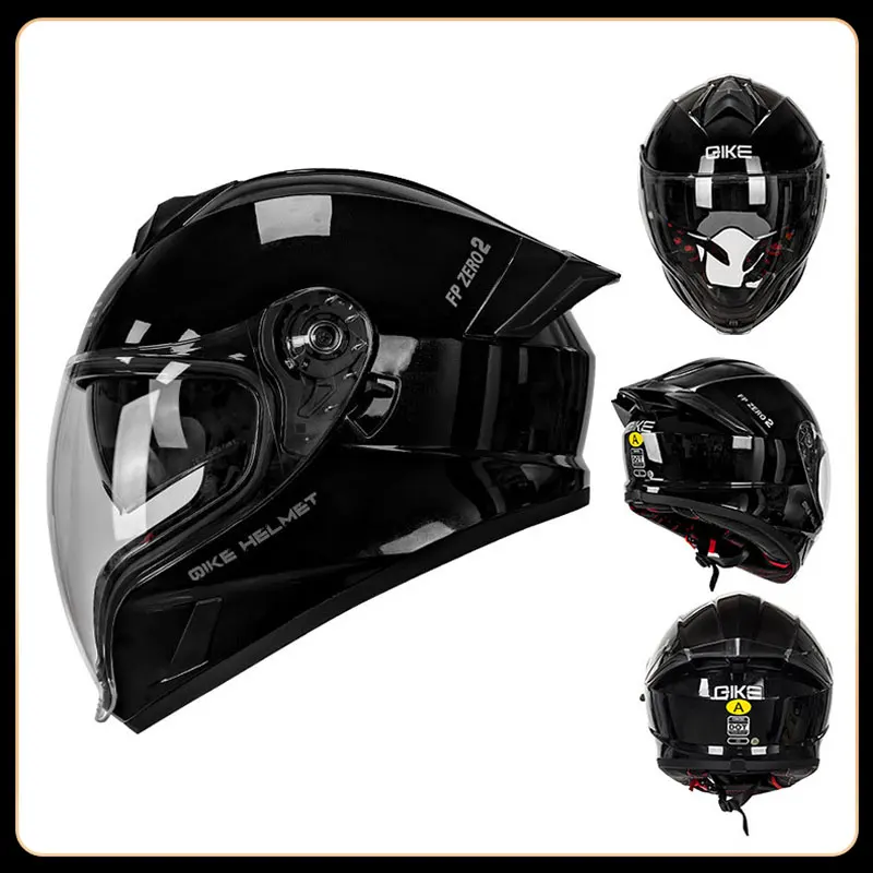 

Motorcycle helmet cruising full helmet personality helmet male and female reserved bluetooth headset slot ABS shell