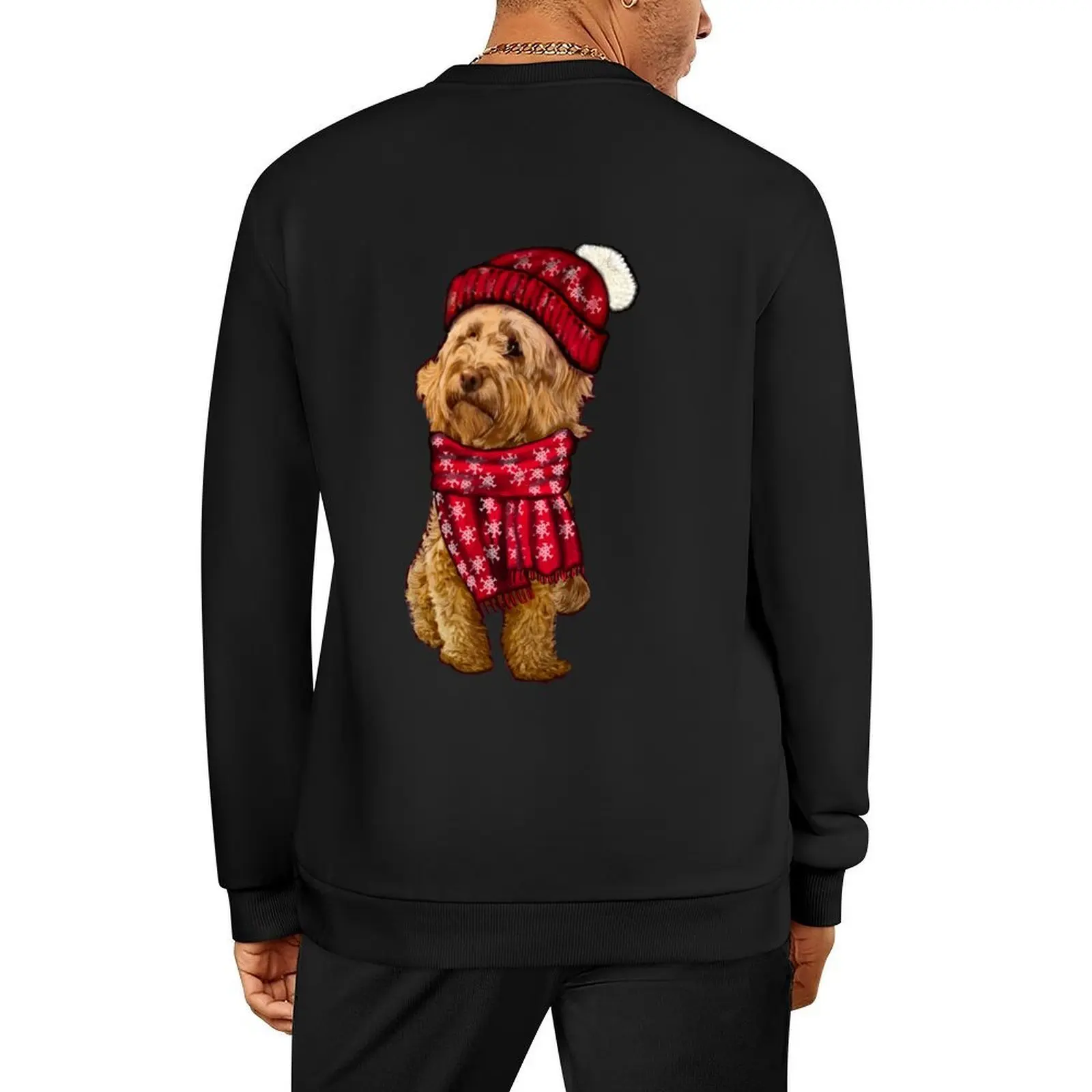 

Cute funny dogs wearing clothes Cavapoo Cavoodle puppy dog Pullover autumn new products tracksuit men autumn pullover