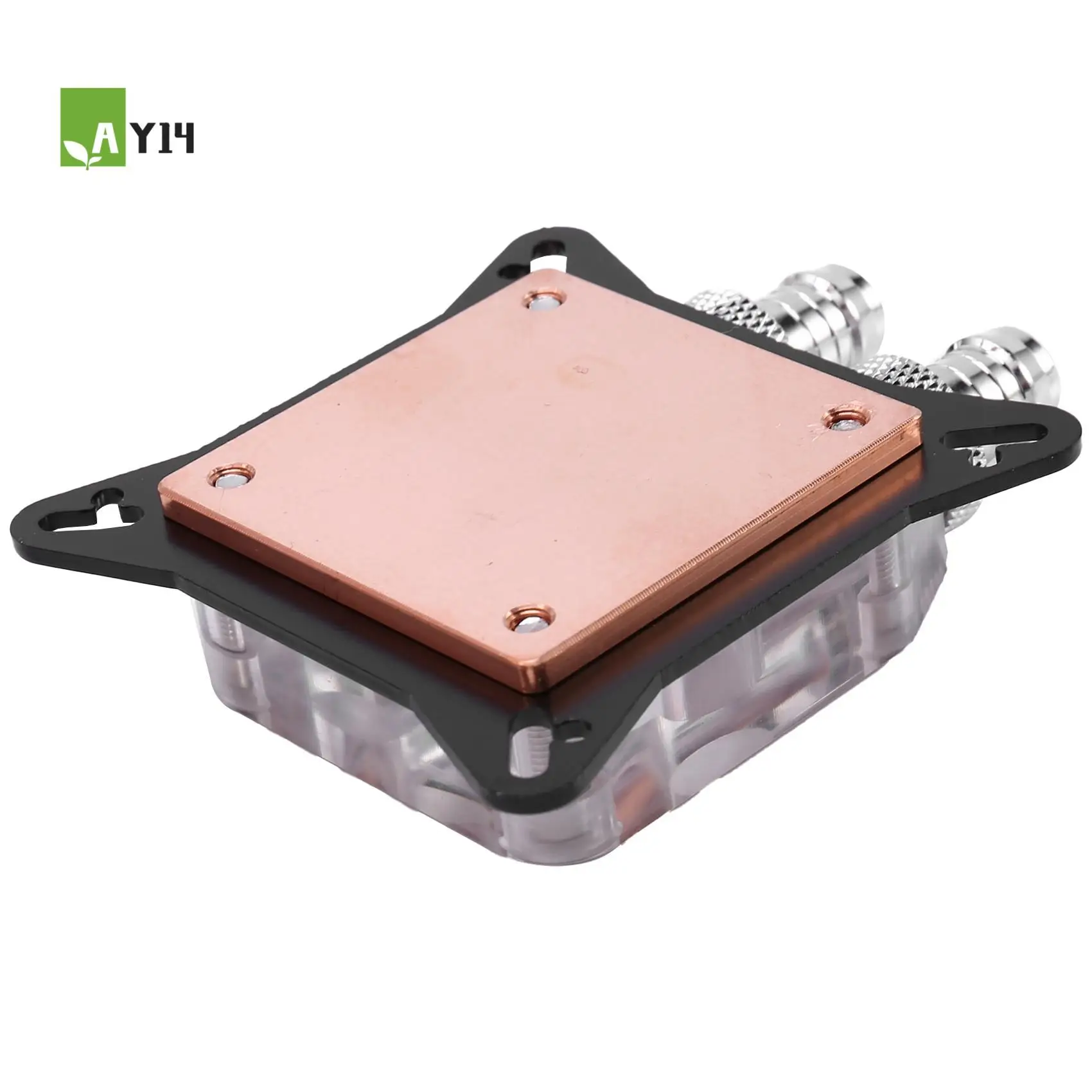 AY14 -Gpu Water Block Cooling Double Channel Of Copper Column Video Image Card Water Cooler Radiator 0.4Mm For Amd W40