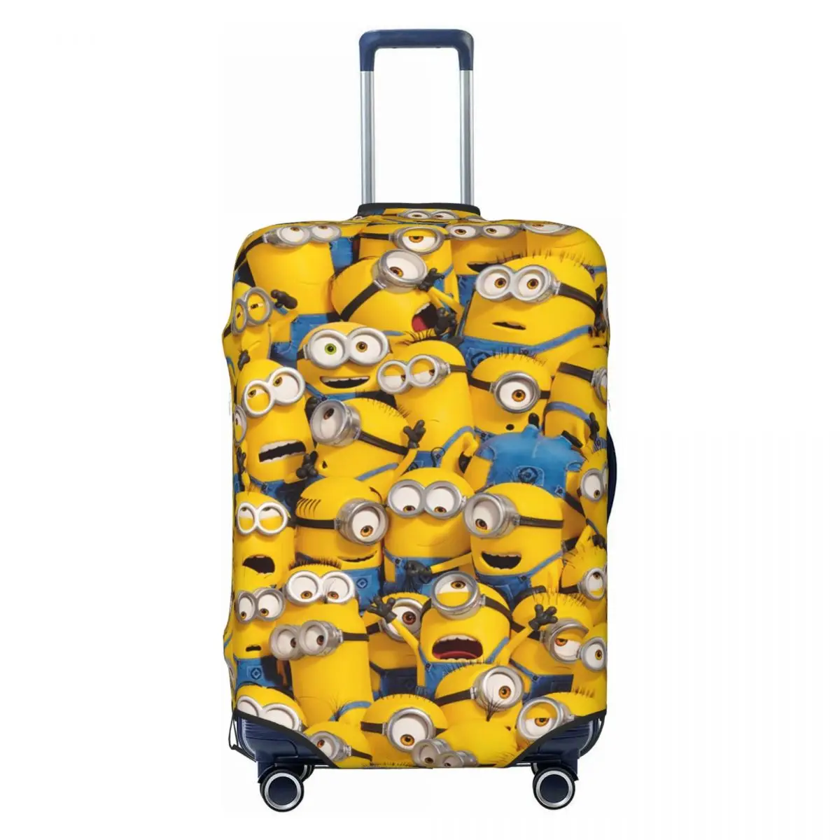 

Custom Funny Minions Collage Luggage Cover Protector Fashion Travel Suitcase Protective Cover for 18-32 Inch
