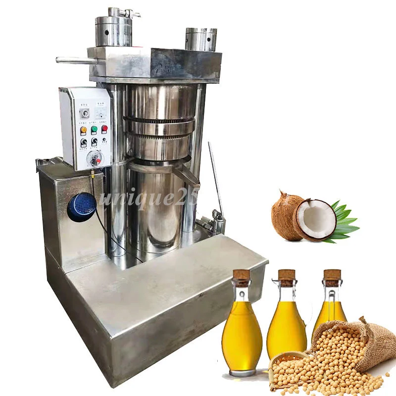 Automatic Rice Bran Oil Making Machine/ Machines for Sunflower Oil Extraction/ Edible Oil Press Machine Hydraulic Oil Press Mach