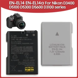 Original Camera Battery EN-EL14A For Nikon D5600 D3300 D3200 D3500 D5100 D5200 P7700 P7800 D5300 D5500 P7000 P7100 P7200 D3400