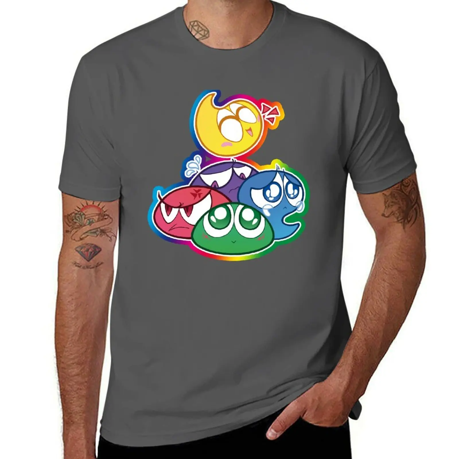 

Puyo Pop! T-Shirt t shirts for man cotton man t shirt designer T-Shirt