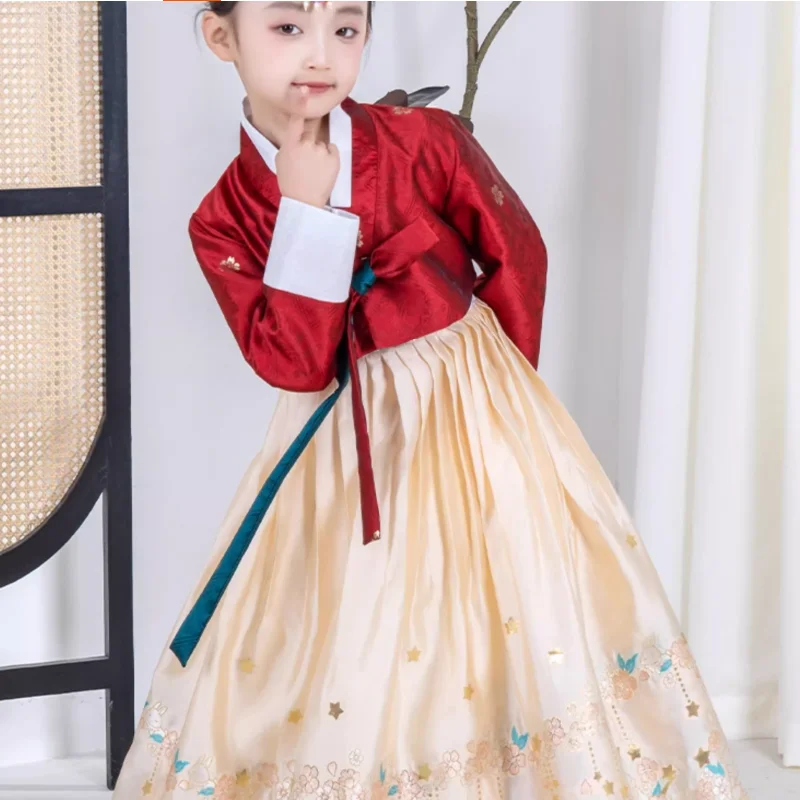 

Hanbok Korean Dress Children's Princess Dress Student Palace Dance Performance Costume