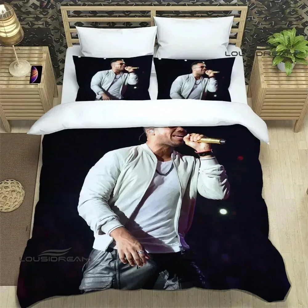 

Latin singer Romeo Santos Bedding Set Single Twin Double Queen King Cal King Size Bed Linen Set