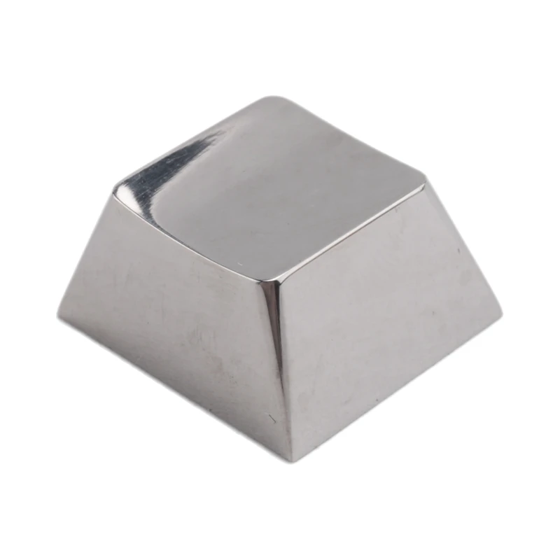 Metal Keycaps Stainless Steel Metal Keycap  For Mechanical Keyboard Gift  With Key Puller For Mechanical Keyboard Switch