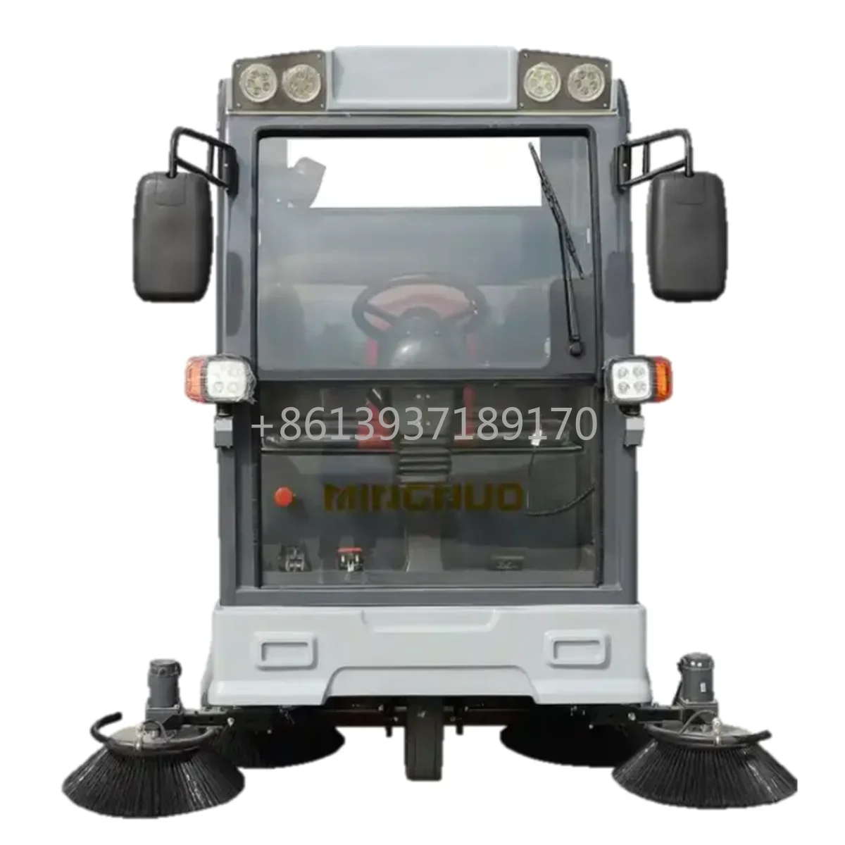 Industrial Road Sweeper Machine Electric Street Vacuum Cleaner Street Cleaning Machine