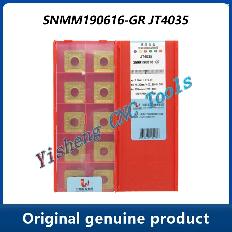 

JXTC Cutting Tools SNMM190612-GR SNMM190616-GR SNMM190624-GR JT1225/4215/4225/4035/3125/4235/1025/4135/4025/4125 Square
