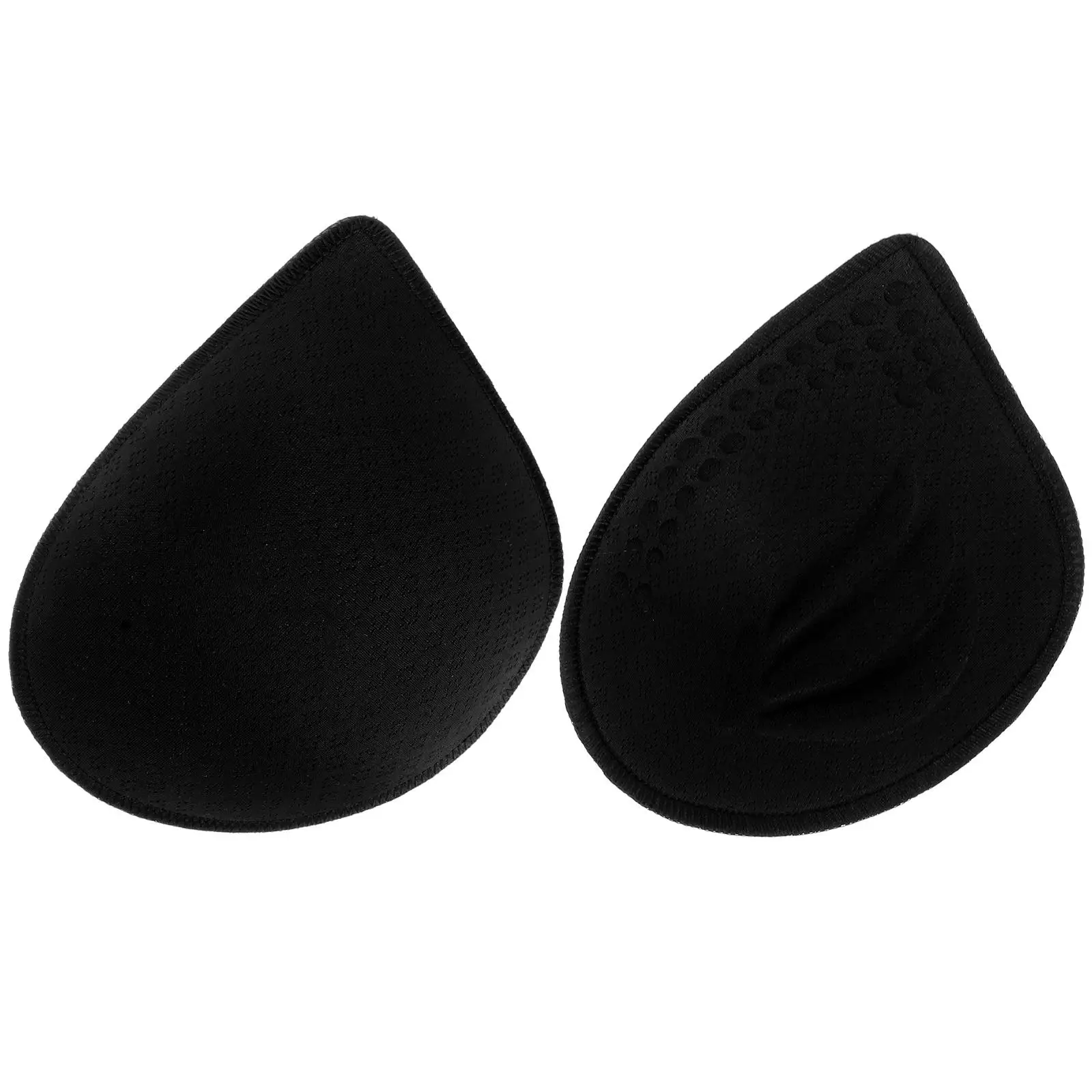 

1.6cm Locked Edge Sponge Pads M Beige Sports Yoga Bra Inserts Reusable Washable Foam Cups Breast Pad Lightweight Travel Bra