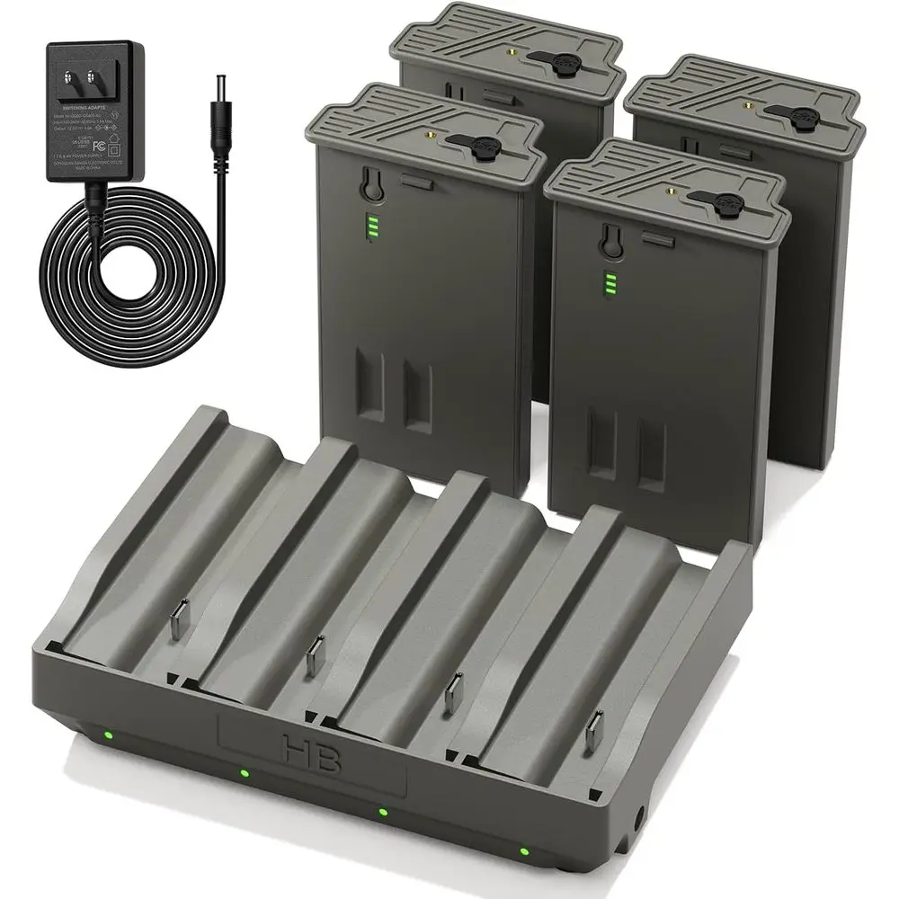 

Комплект из 4 литиевых батарей и зарядного устройства для камер с открытыми следами: модели Ultra, Pro 3.0, X Series, XB, SK, X