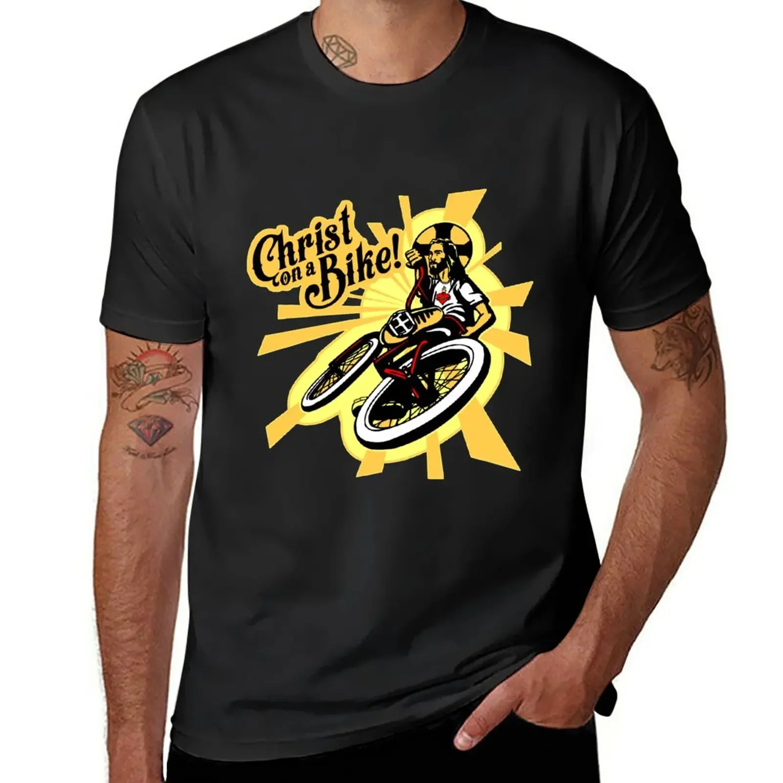 

New Christ on a Bike T-Shirt sublime t shirt heavyweight t shirts mens plain t shirts