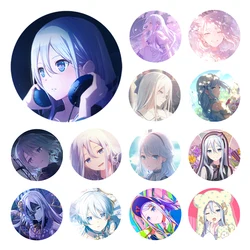Project SEKAI Anime Yoisaki Kanade 25 Nightcord 50mm Metal Badge Brooch Pins