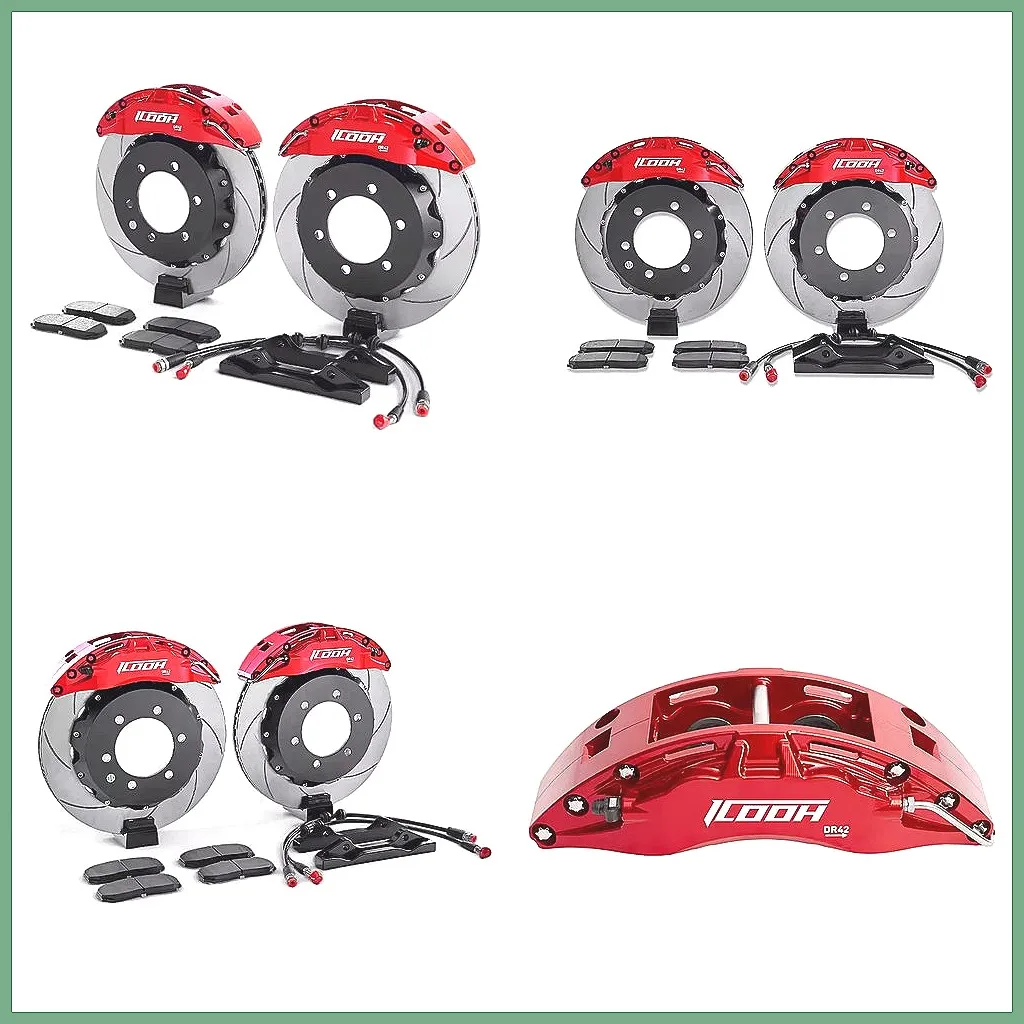 

4 Piston Big Brake Kit DR4, 330-362mm Rotors for 150 - High Performance Racing Upgrade