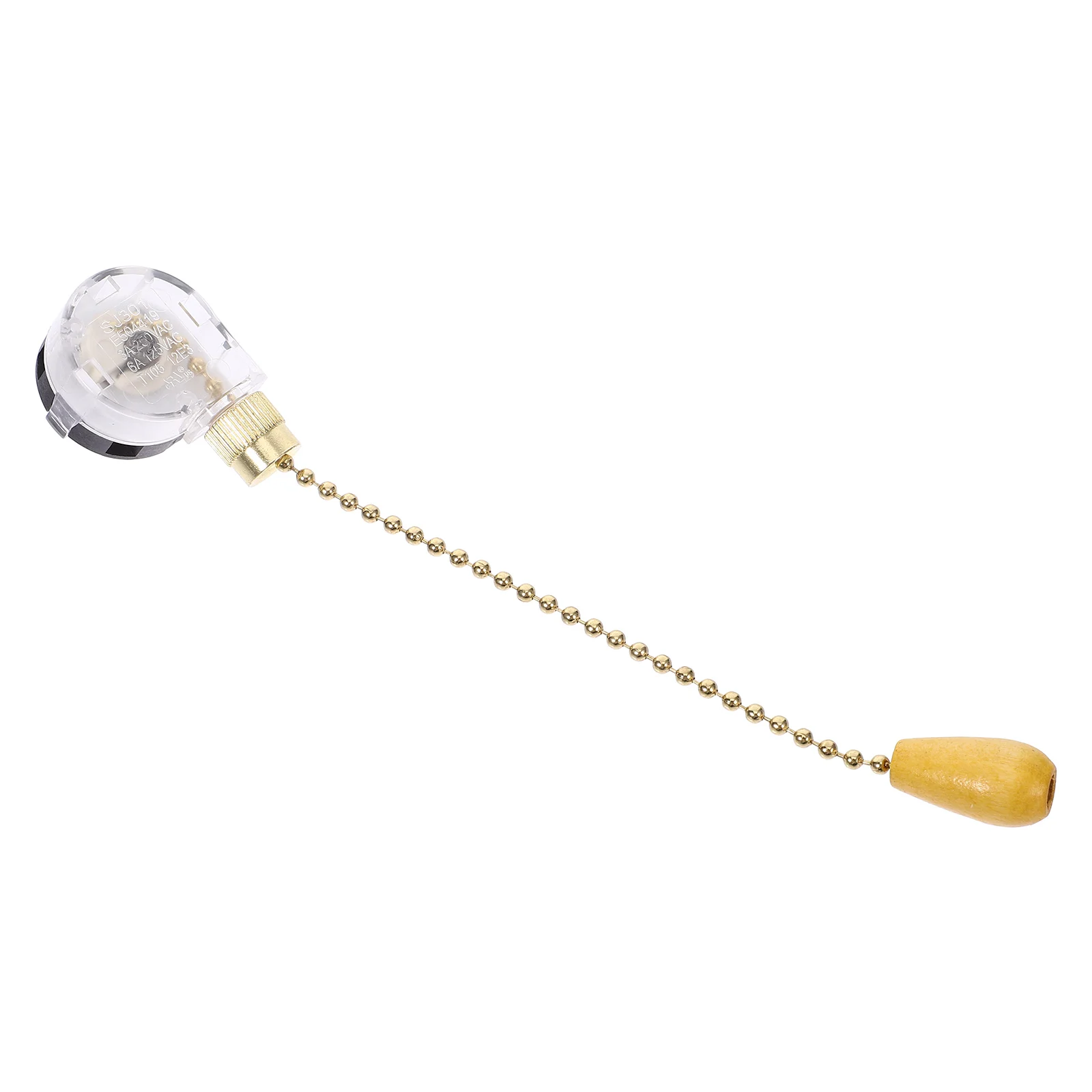 

1pcs Switch Chain 3-Speed Ceiling Pulls 9cm Copper Plastic Lamp Accessories Extender Zipper Home Office Hotel