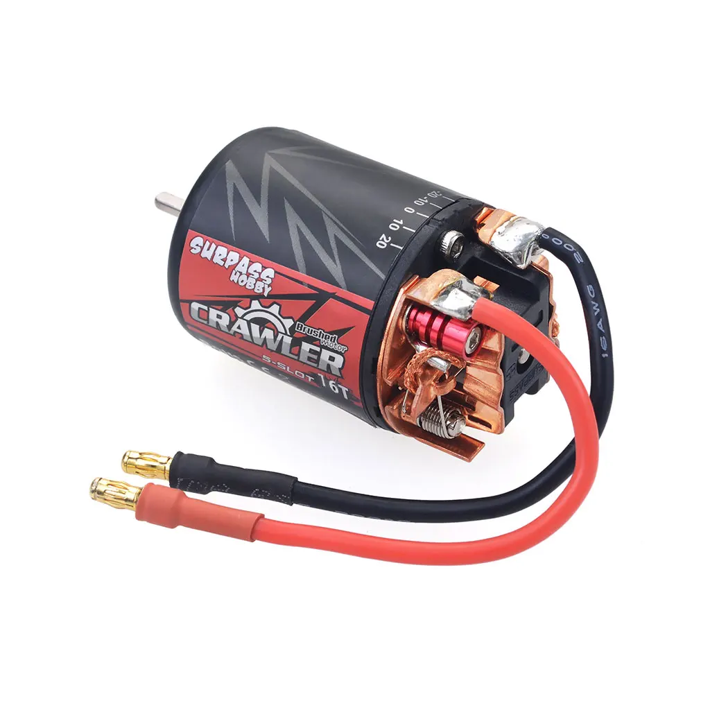 Surpass Hobby 5-Slot  540 11T 13T 16T 20T Motor 60A ESC for TRAXXAS TRX4 TRX6 WLtoys 124018 144001 1/10 1/12 RC Car Boat