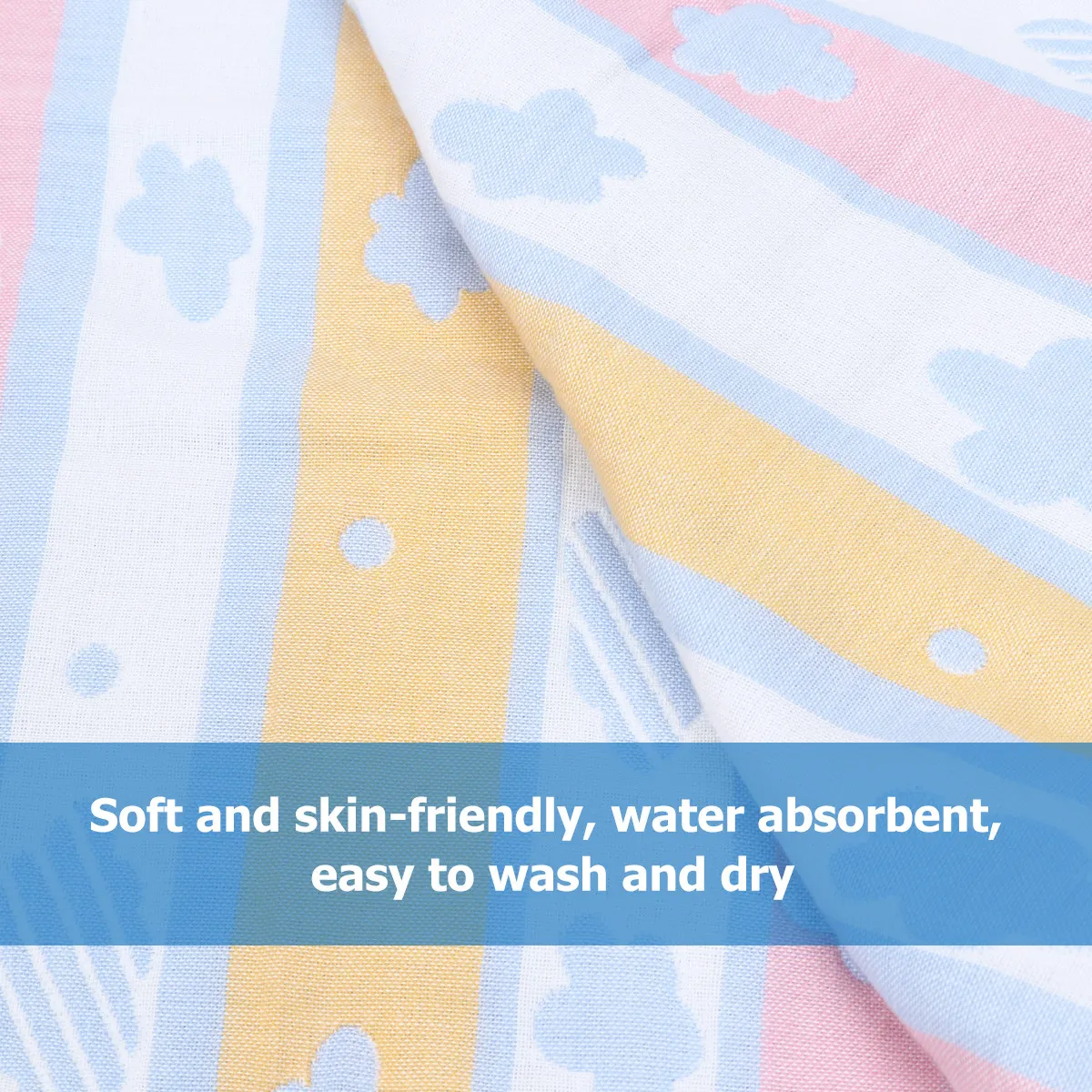 

1 шт. защитный жилет от ударов для младенцев, 40x60 см, из мягкого хлопкового муслина, защитный нагрудник, теплая детская одежда, двусторонний жаккард, одежда для новорожденных