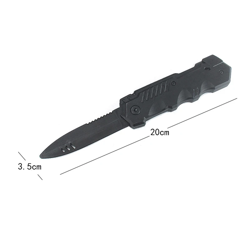 1pc Trick Dagger Knife Retractable SLIDE IN Blade Fun Joke Prank Halloween Prop Fake Gag Toys 20cm Hot Selling