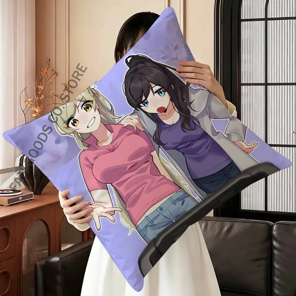 C-Class Of 09 Printed Pillow Cover Cushion Case Simple Sofa Pillow Case No Pillow Core