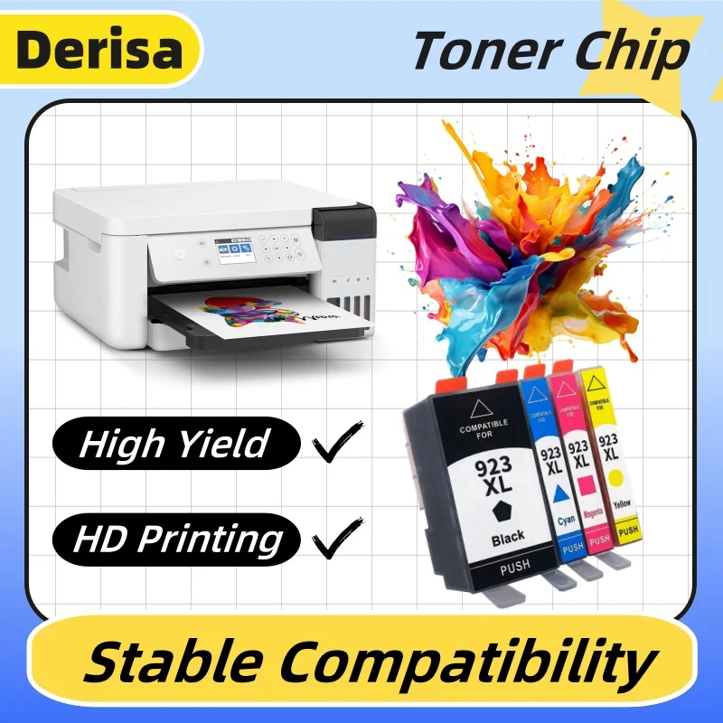 

1 комплект картриджей 923XL для принтера HP OfficeJet Pro 8120 8122 8124 8130 8132 8125 8134 8135 8138 8139