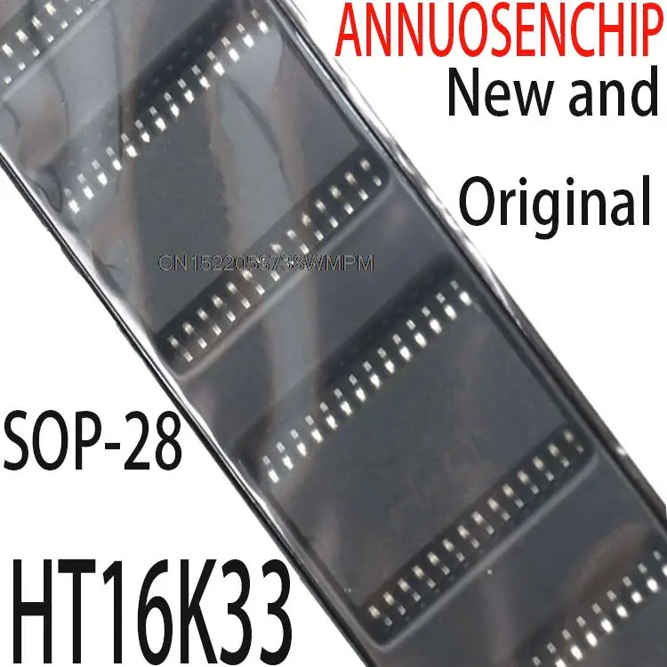 50PCS SOP-28 16K33 SOP SMD  HT16K33