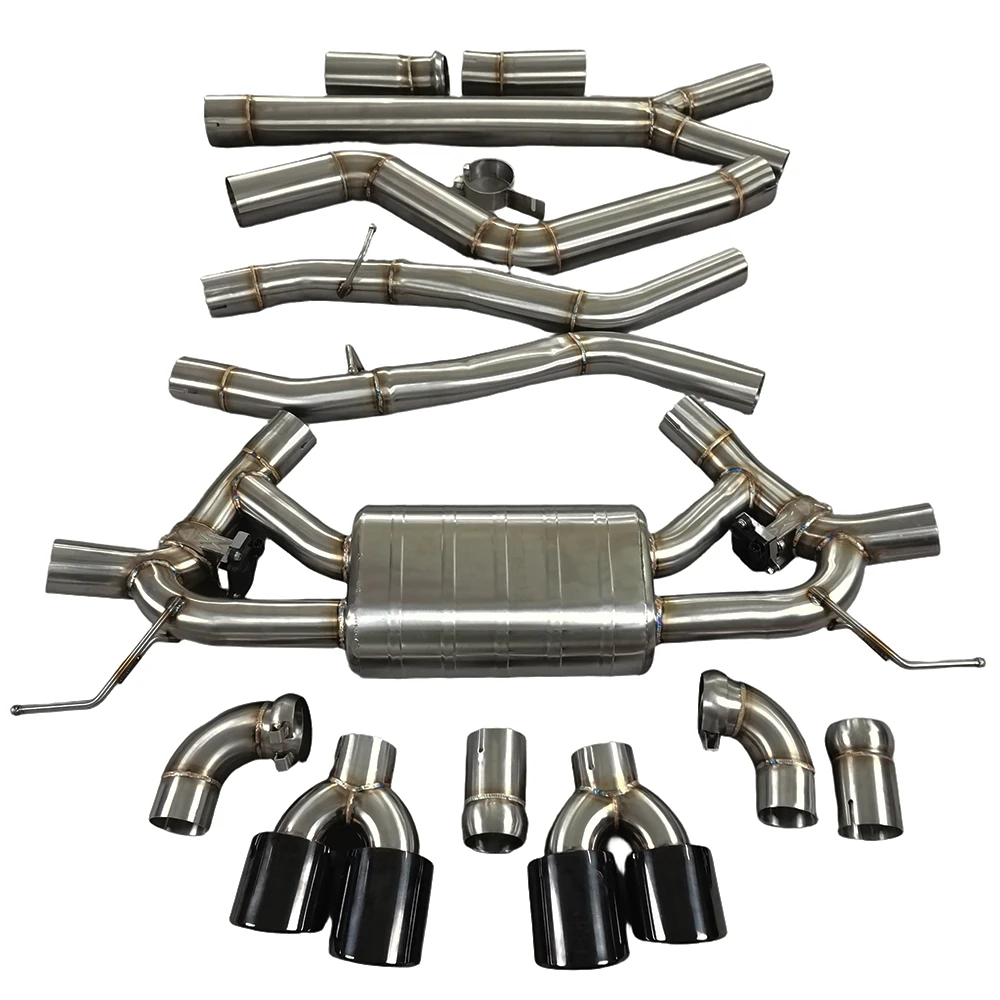 304 Stainless Steel Exhaust System Valvetronic Exhaust System for X6 G06 40i - view 4