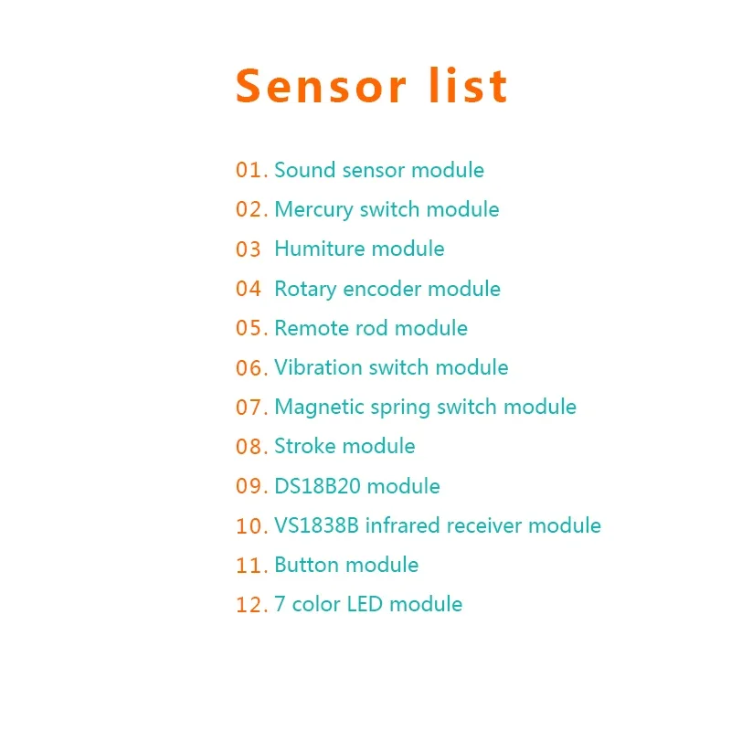 12 шт./лот оранжевая кнопка набора Pi DS18B20 звуковой модуль