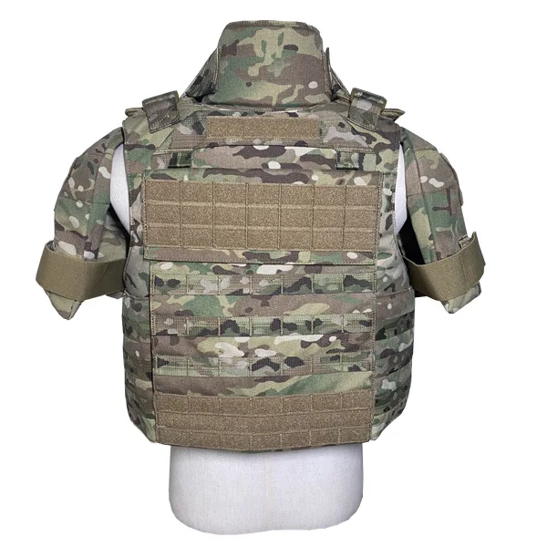 

Factory Custom MOLLE System Full Protection Armor Tactical Vest Molle Chaleco Tactico Laser Cut Plate Carrier Vest