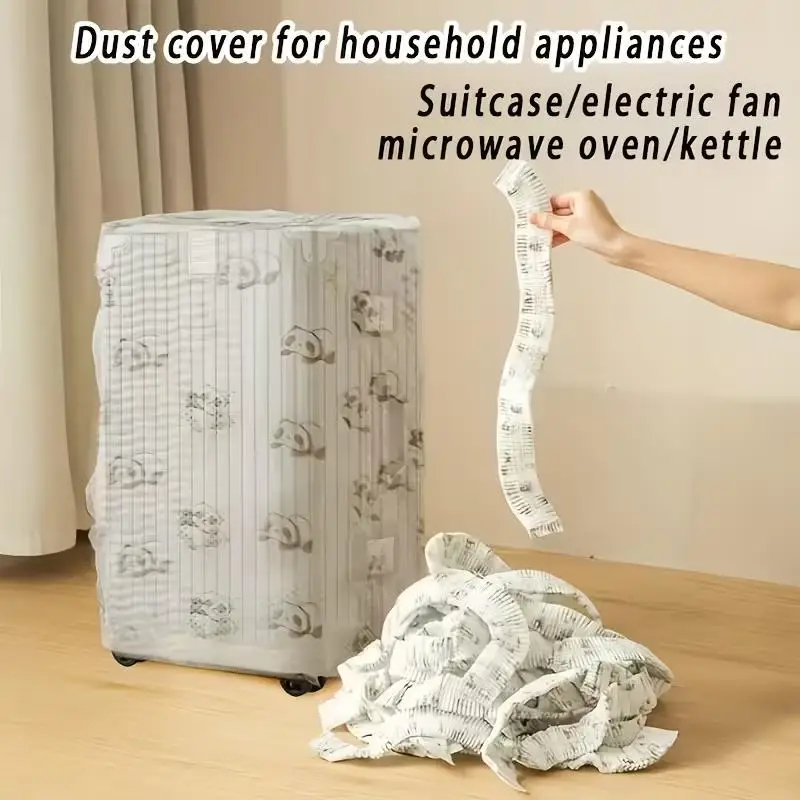 

5/10Pcs Non-Woven Luggage Dust Cover Disposable Universal Travel Suitcase Protective Rain Cover For Storage Outdoor