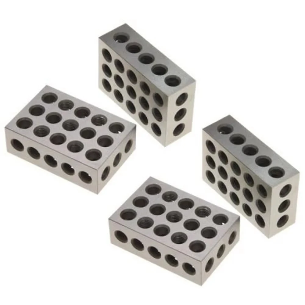 Precision Blocks Hardened Steel 1-2-3 Blocks 0.0001\