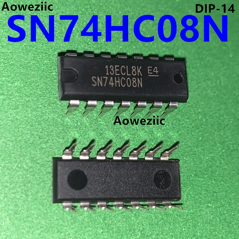 SN74HC08N logic circuit - four 2 input and gate DIP-14 brand new original genuine