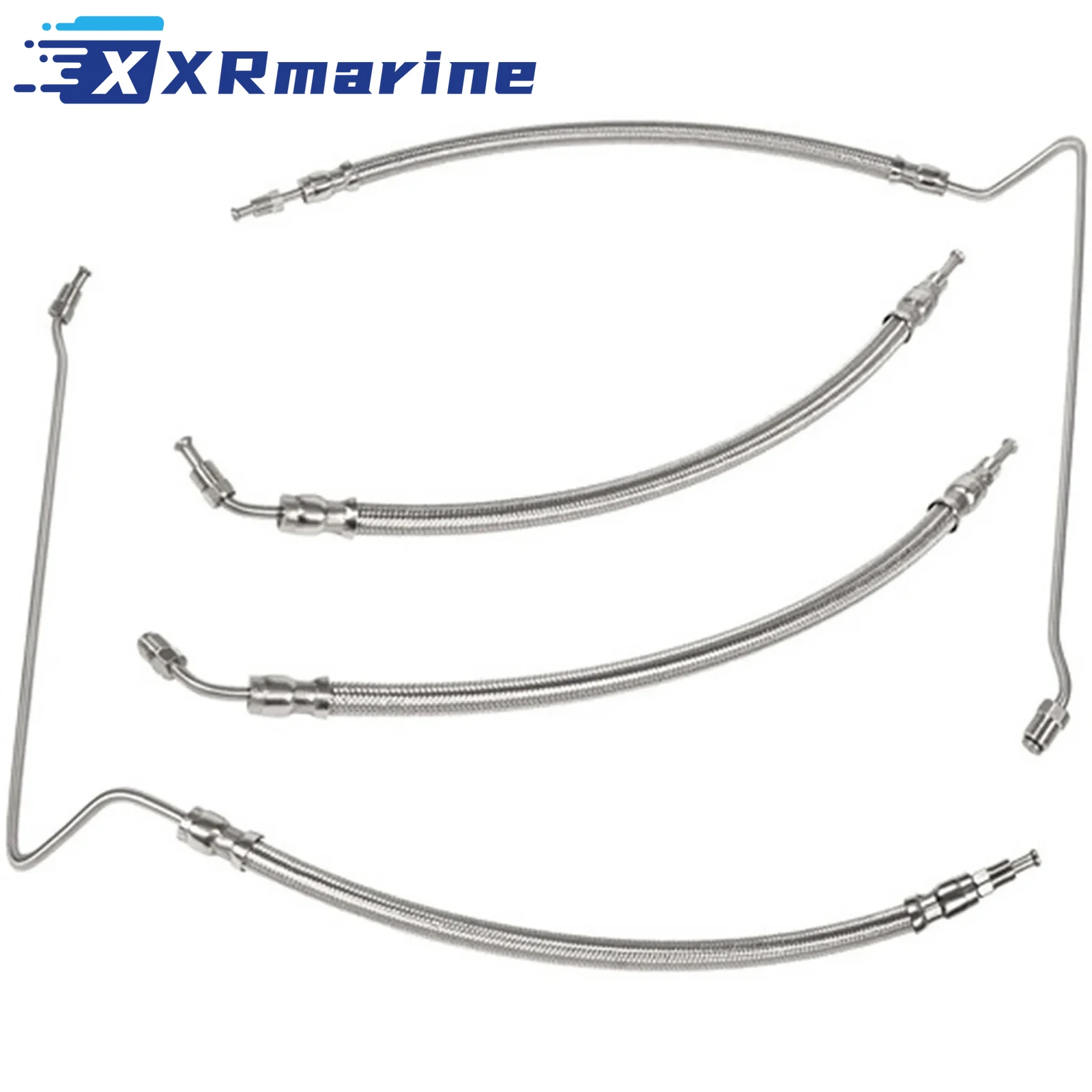 32-864589 Trim Cylinder Full Hose Kit For Mercruiser Alpha One Bravo 1 2 3 X 32-864588 32-99904Q