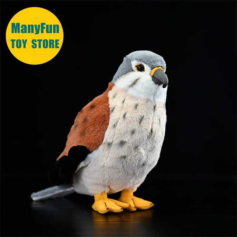 ตุ๊กตาเหยี่ยวเคสเทรลเหมือนจริง ตุ๊กตาเหยี่ยวฟอลคอนคุณภาพสูง ตุ๊กตาเหยี่ยวเพเรกรีนเหมือนจริง ตุ๊กตาเหยี่ยวสปาร์โรว์ ตุ๊กตาสัตว์จำลอง