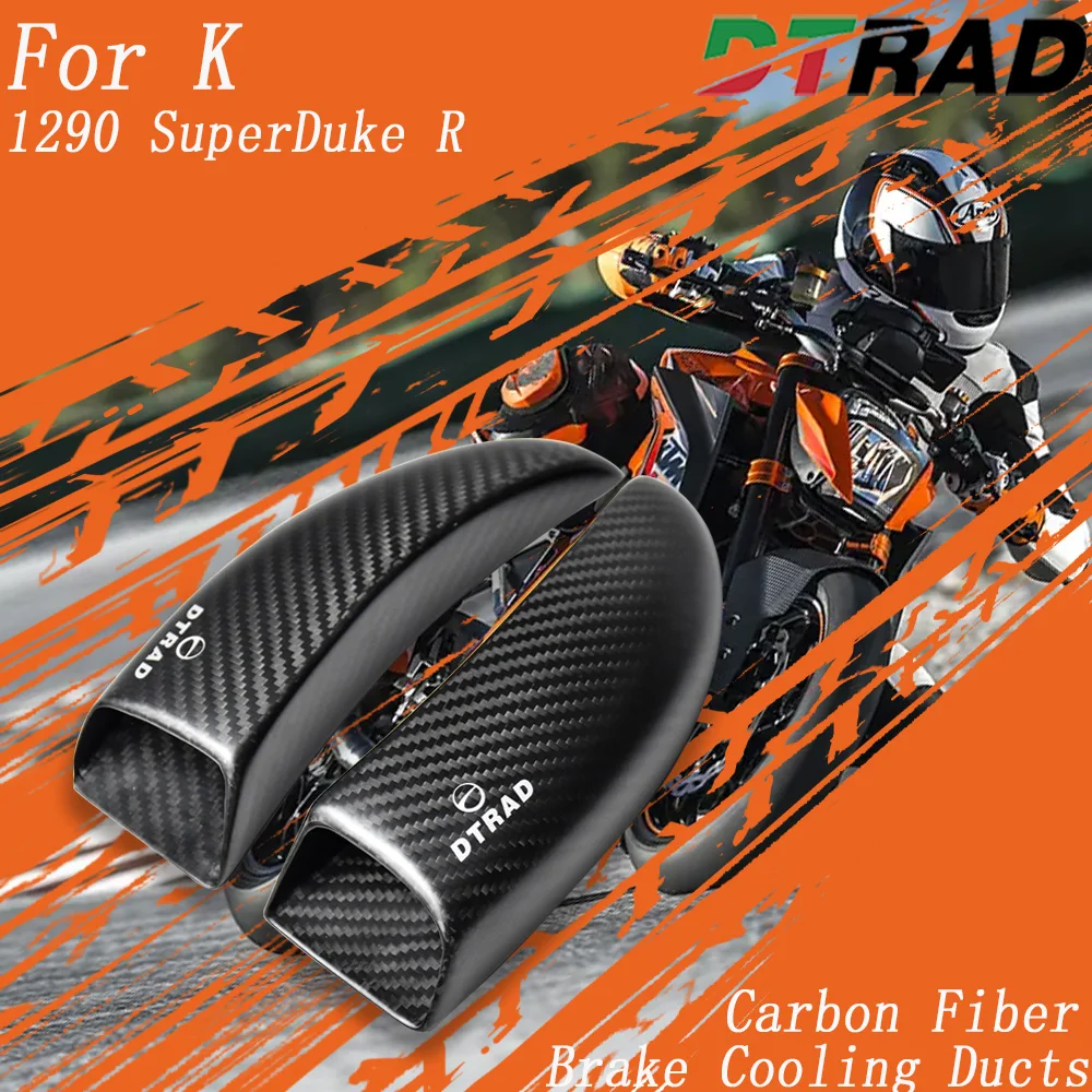For 1290 SuperDuke R 2014-2019 DUKE 790 890R Motorcycle Carbon Fiber Air Vents Intake Cooling Ducts Brake Caliper Radiator Cover