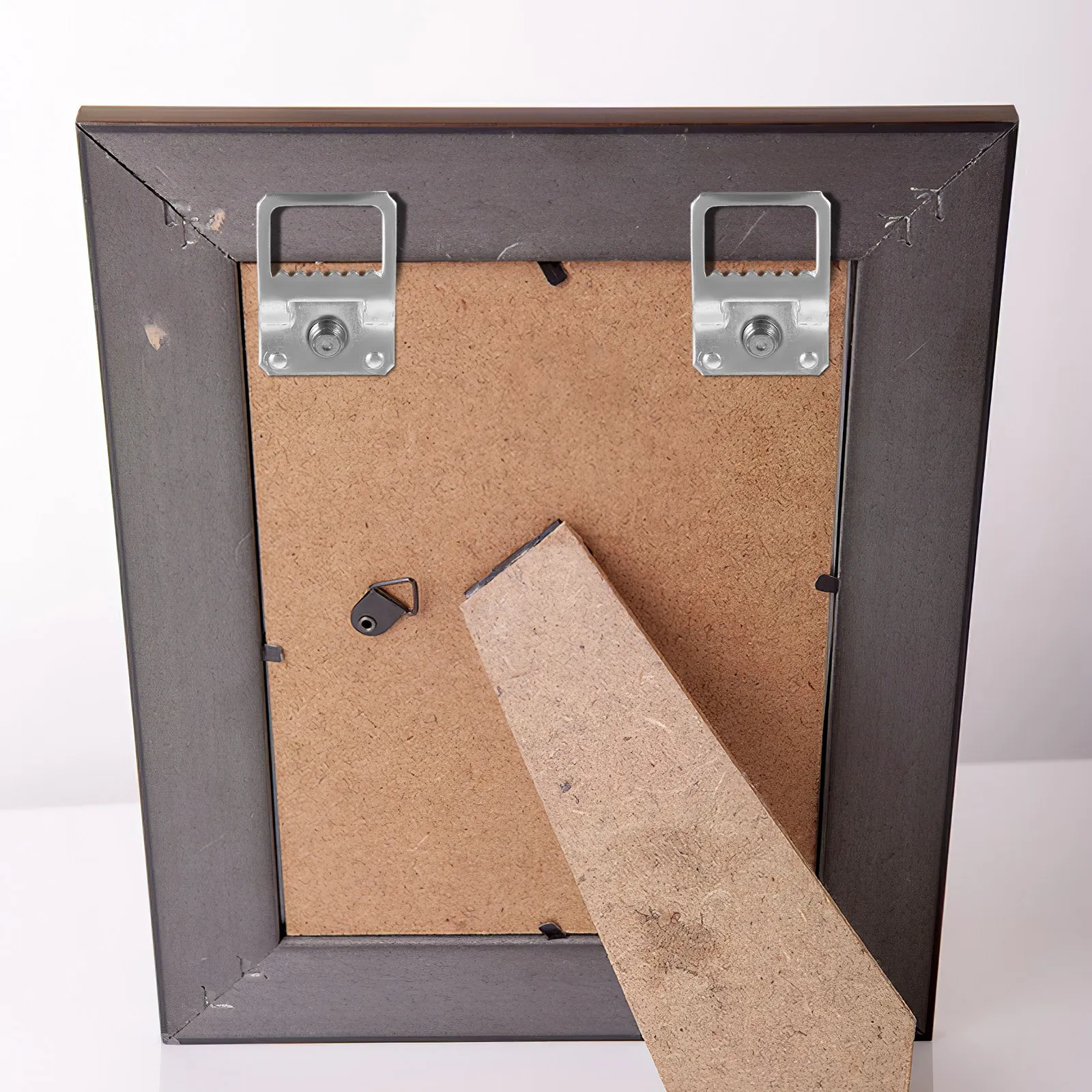 50Pcs Aluminum Frame Picture Hangers Strong Bearing Picture Hanging Kit Photo Frame Hooks Art Painting Wall Mount Tools for Home