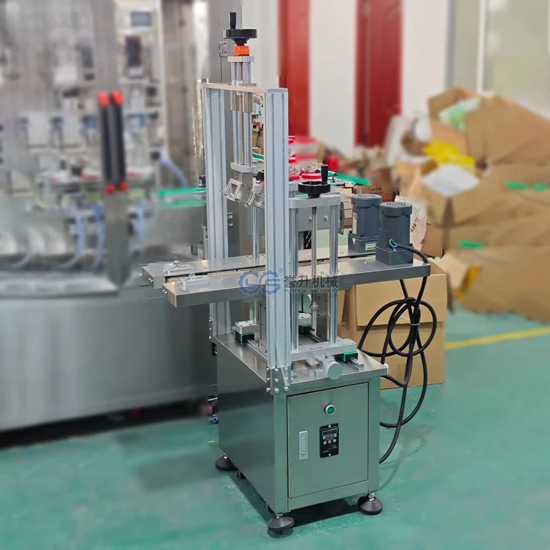 

Combined Bottle Clamping And Capping Machine Upper Cover Lifting With Filling Coding Conveying For Food Applications