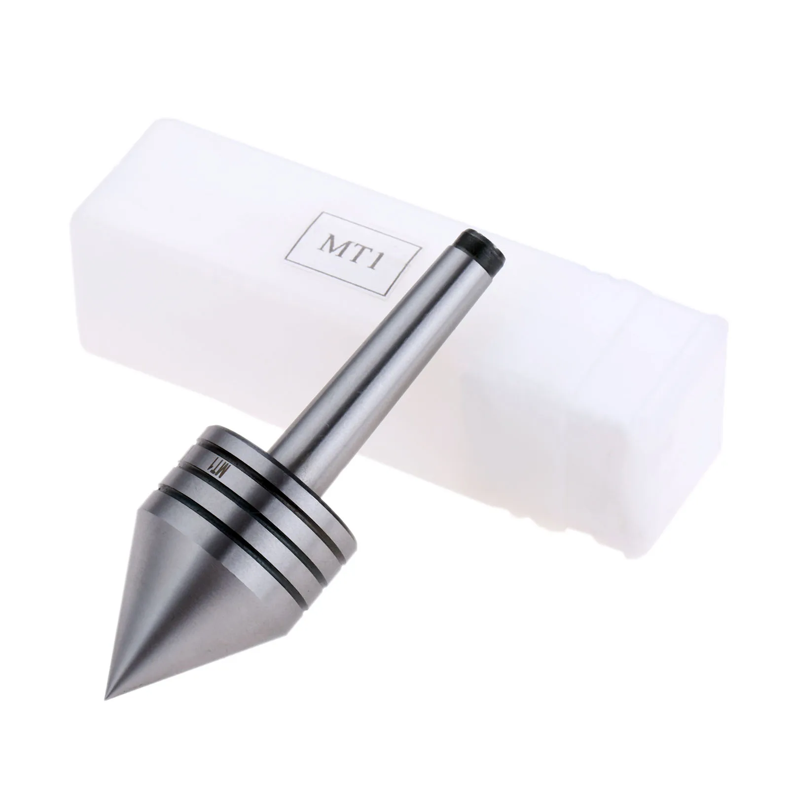 1Pc 40 Cr Steel MT1 Top Lathe Turing Tool Thimble Turning Center Precision Heavy Duty Thimble Turning For Metal & Woodworking