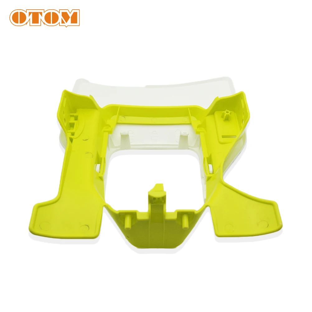 OTOM Motocross Enduro Headlight Cover Headlamp Plastic Mask Supermoto Front Light Fairing Cowl For HUSQVARNA FE250 TE150 TE250