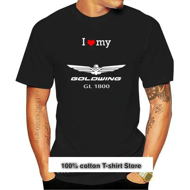 Camiseta personalizada Goldwing 1800 para hombre, camiseta de Moto, talla S-5xl, camiseta de manga corta, moda