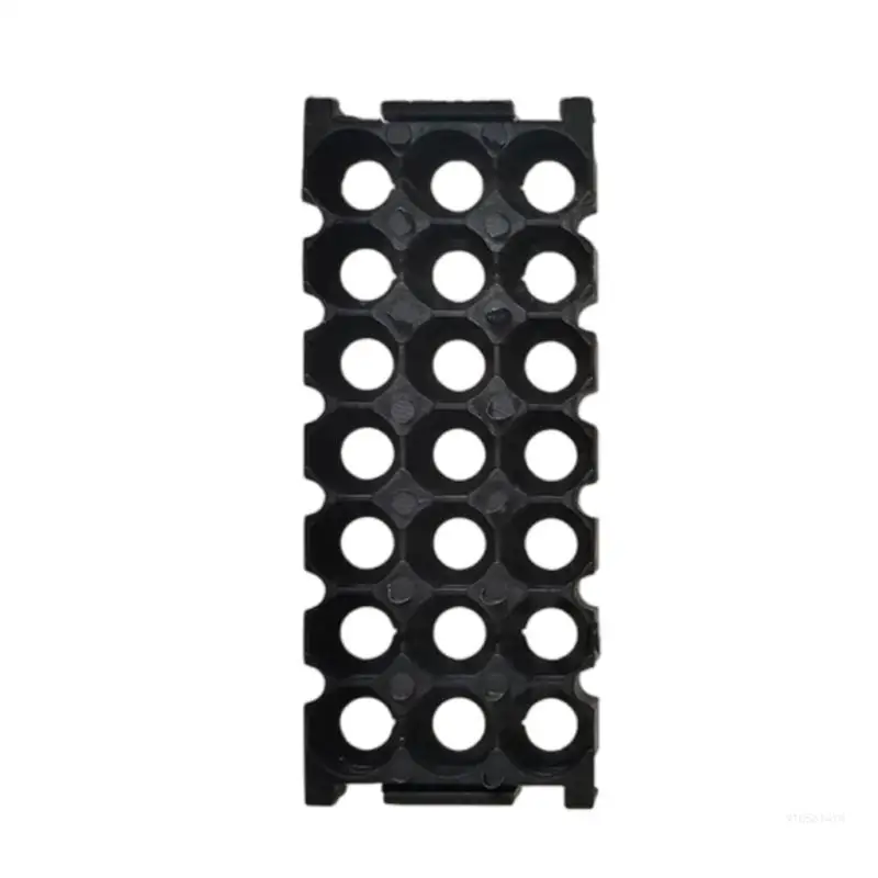 18650 Lithium Battery Holder 3x7 Cell Storage Bracket Easy Installation Plastic Dropship