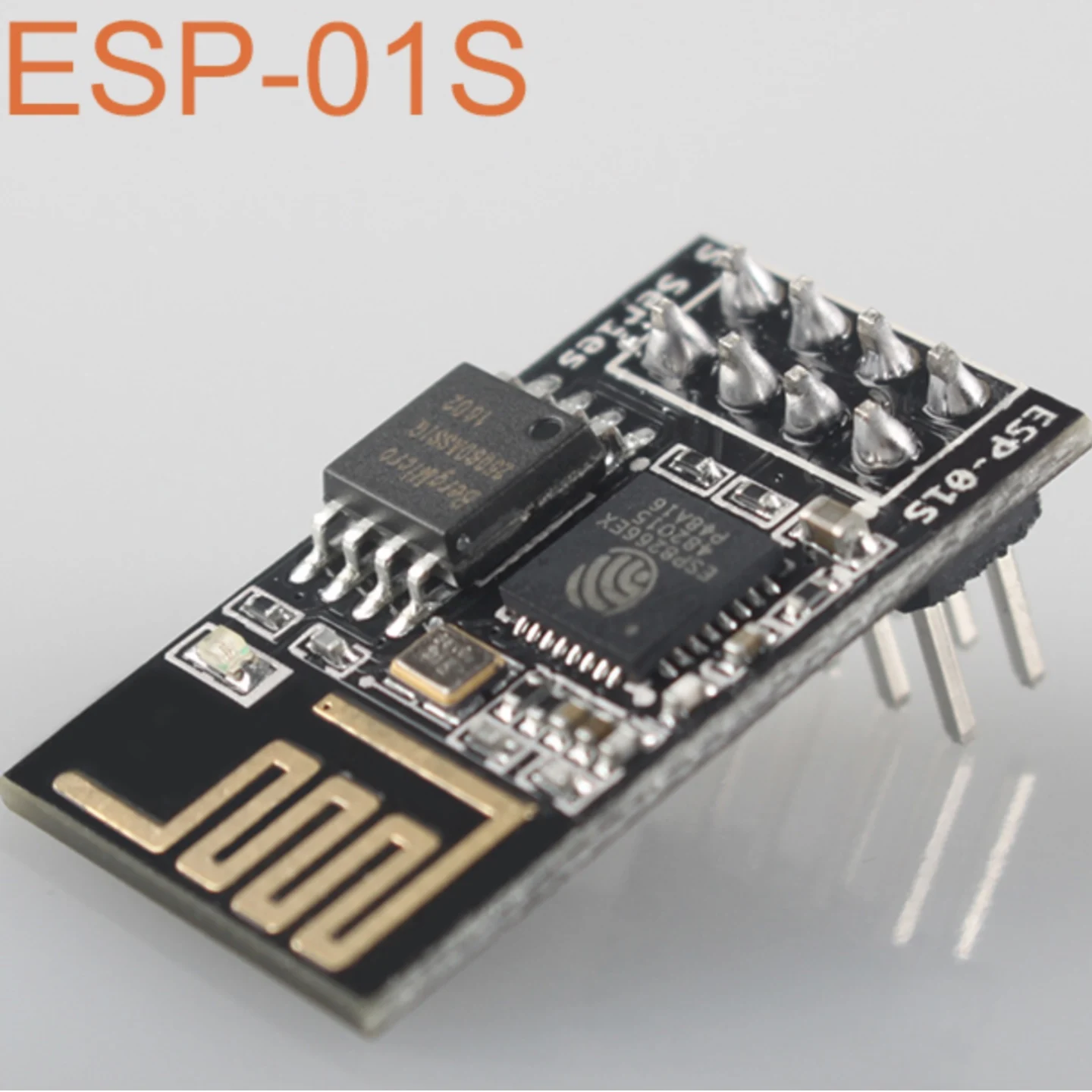Esp-01S Ai-Thinker Core Processor Esp8266 Wifi Module Dip-8 -90Dbm Wi-Fi Ieee 802.11B/G/N Protocol Uart/Gpio/Pwm Onboard Pcb Antenna 2400Hz~2483.5Mhz 3V~3.6V