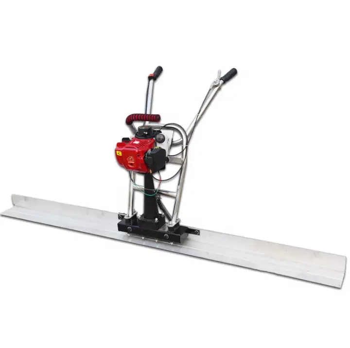 vibratory floor leveling surface finishing machine vibrating concrete screed ruler