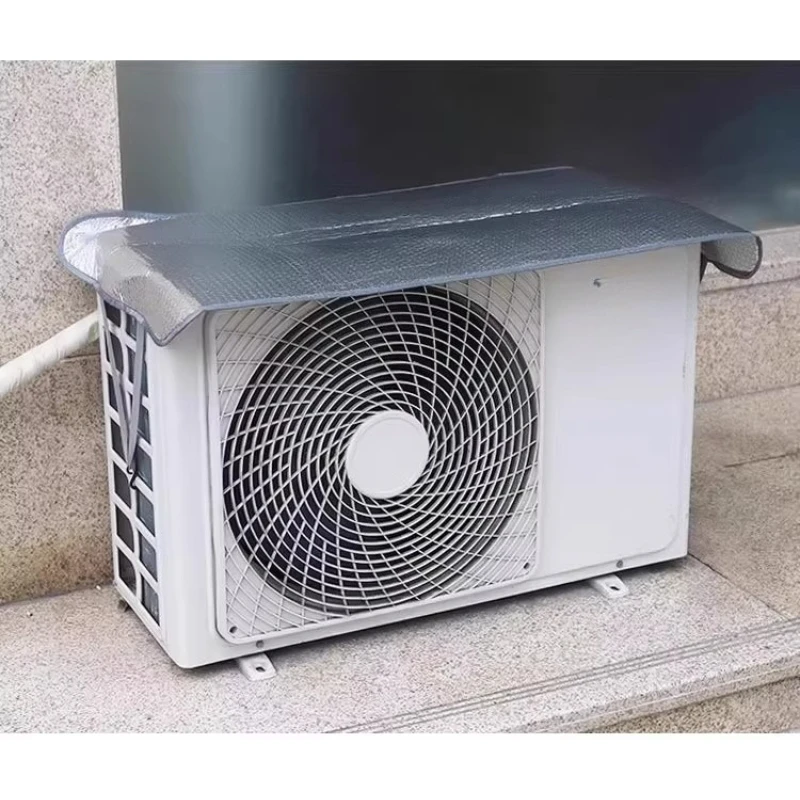 Outdoor Energy Saving Rainproof Cover Air Conditioner Outer Cover Air Conditioner Waterproof Dust Cover AC Unit Covers Air