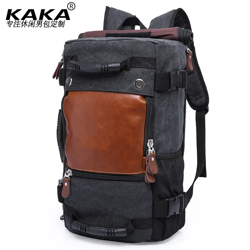 KAKA 50L mochila de viaje impermeable hombres mujeres multifunción 17,3 mochilas para ordenador portátil masculino bolsa de equipaje al aire libre mochilas la mejor calidad