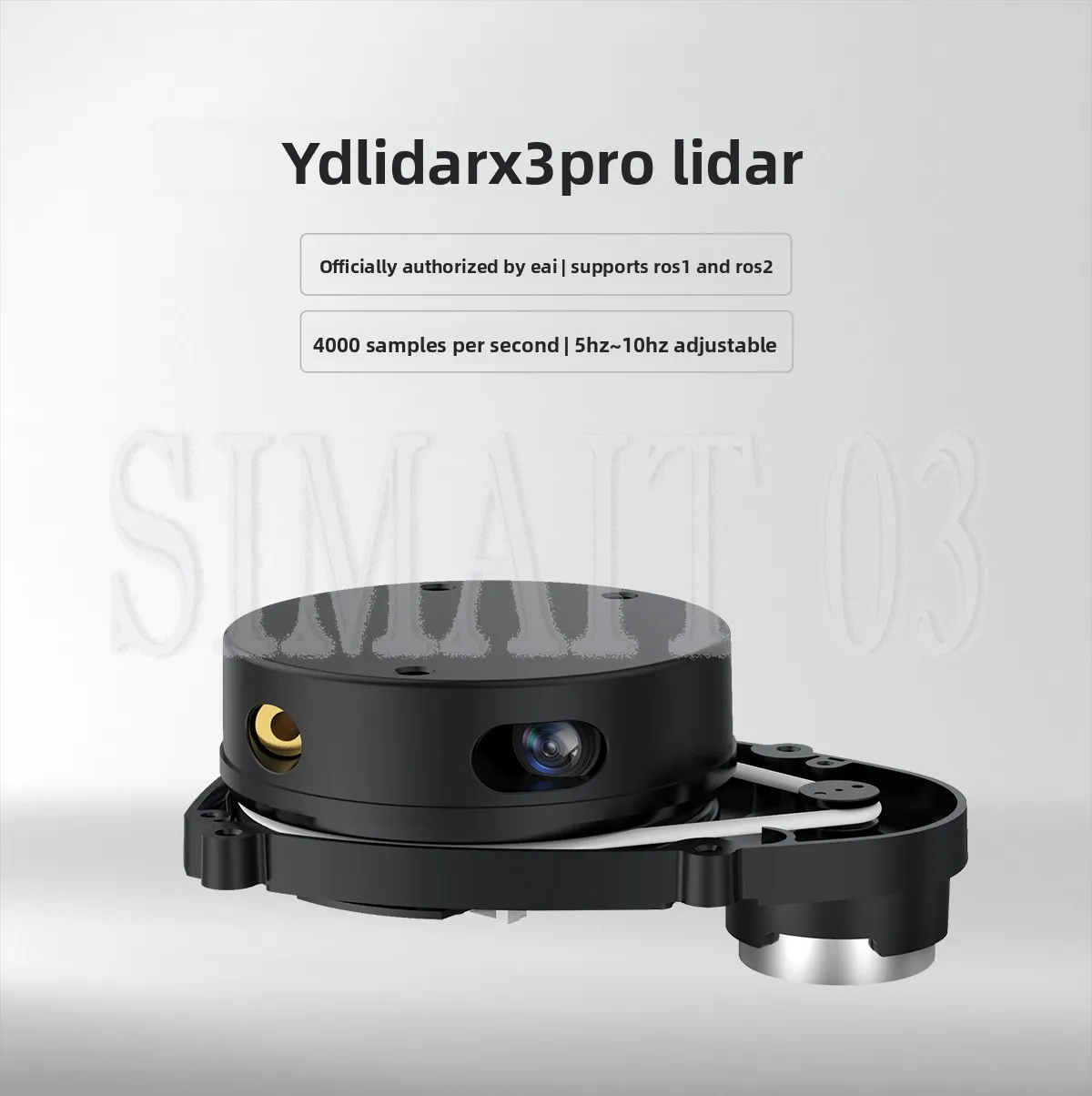YDLIDAR X3 Laser Scanner | 8m TOF 360° LiDAR Sensor Module for ROS Robot SLAM Navigation EAI