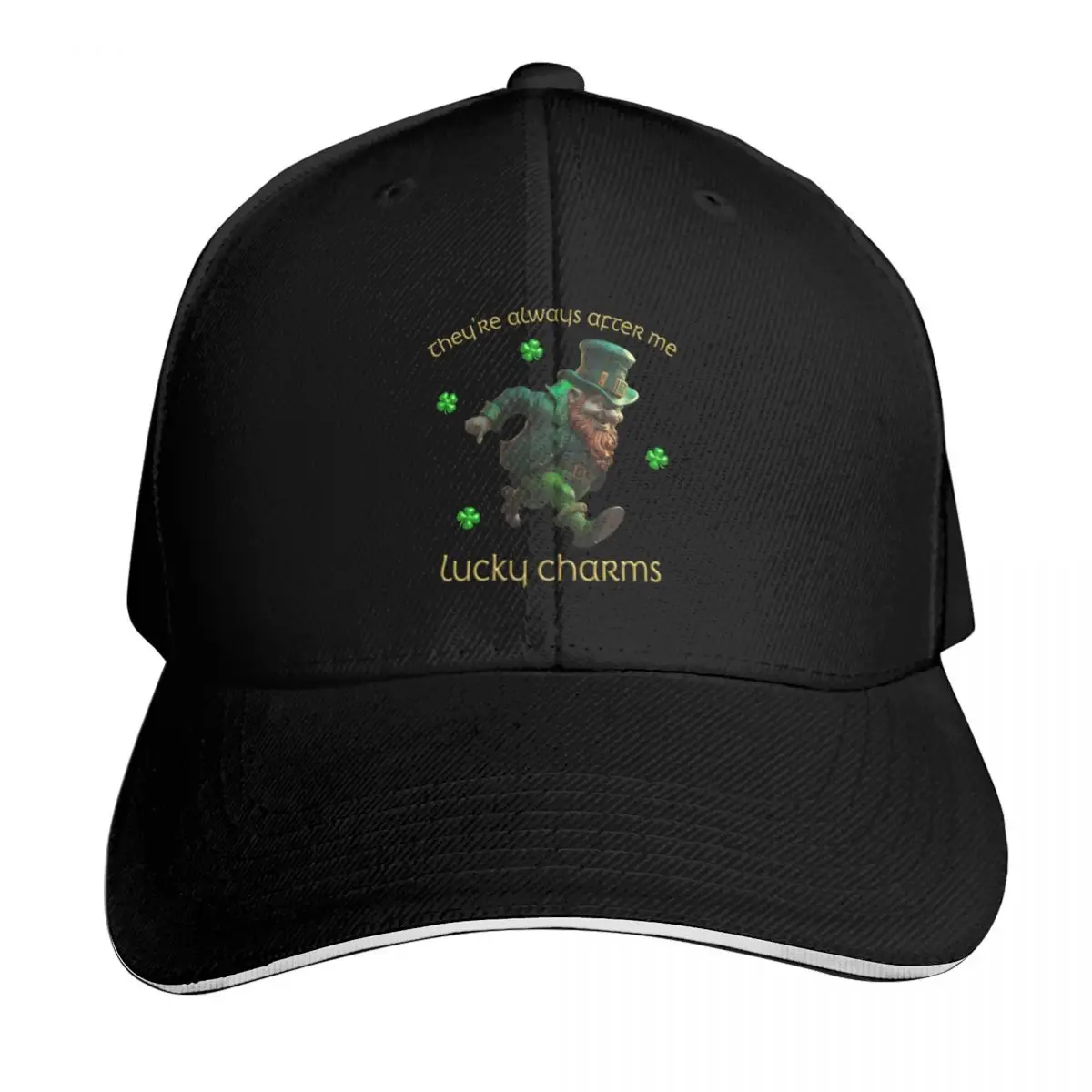 They're always after me LUCK CHARMS Gorra de béisbol, gorra de golf, gorra de camionero para hombre, gorra de lujo, gorra personalizada para mujer y hombre