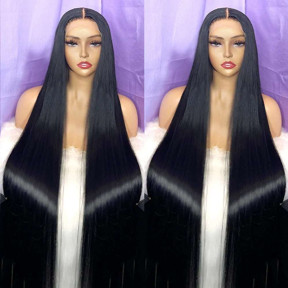 

13x6 Bone Straight Lace Front Wig HD Transparent Brazilian Human Hair Wigs For Women 13x4 Lace Frontal Human Hair PrePlucked