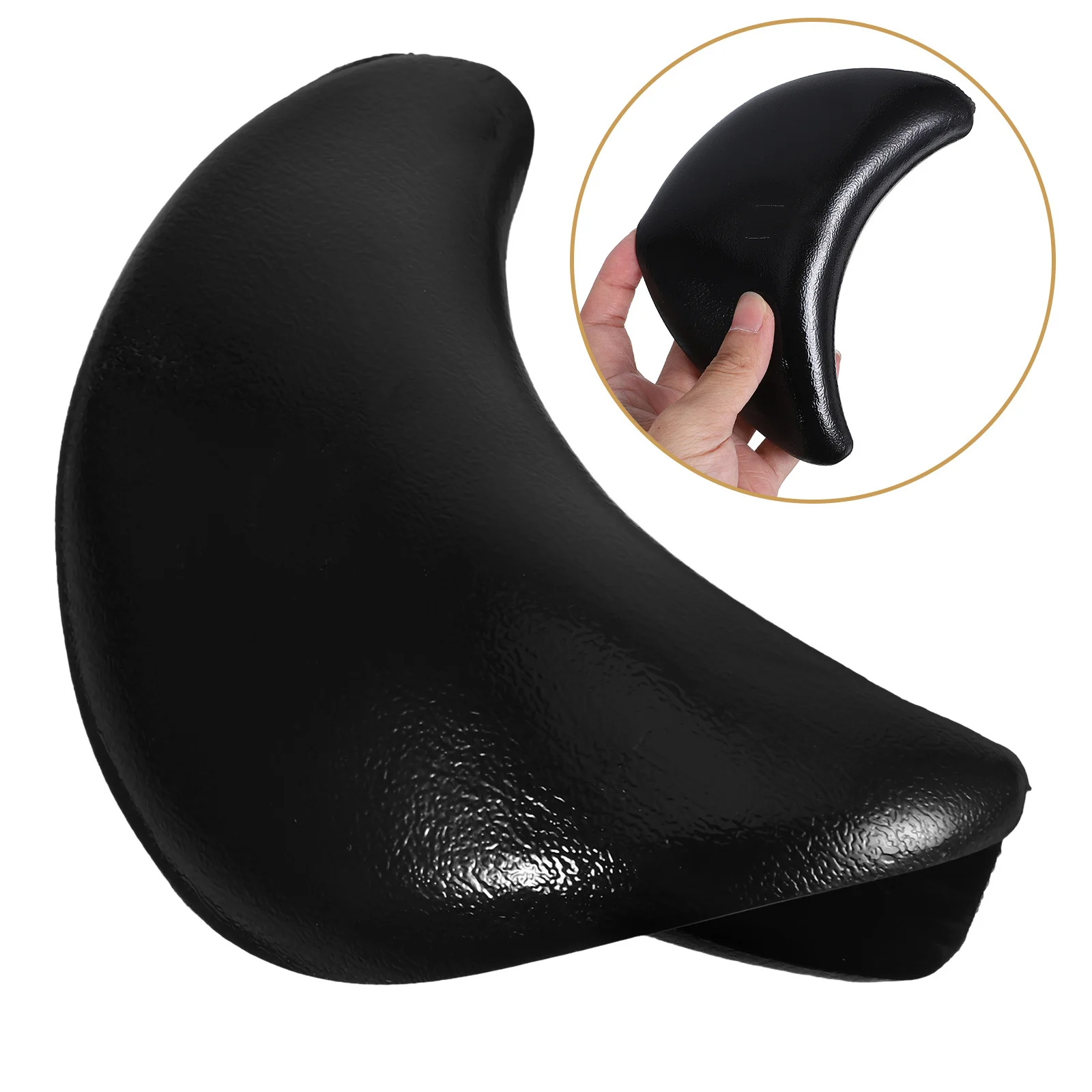 

Salon Neck Rest Cushion Soft Silicone Shampoo Bowl Pad with Non-Slip Base Comfortable Support for Hair Wash Chair Spa Use