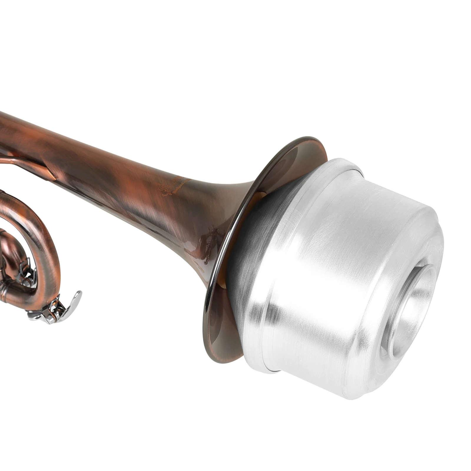 IRIN البوق كتم المطاط مختومة سبائك الألومنيوم للماء عالية الجودة البوق واه دواسة كتم البوق الملحقات والأجزاء