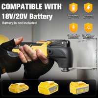 Oscillating Multi Function Tool For DEWALT 18V Battery 6 Gears Home Electric Saw Trimmer Shovel Cutting Woodworking Power Tool